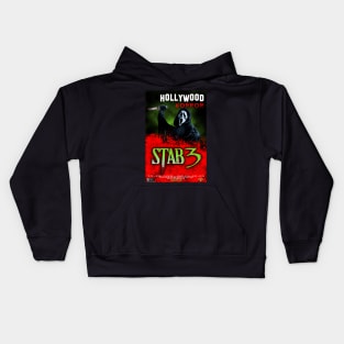 Stab 3: Hollywood Horror Poster Kids Hoodie